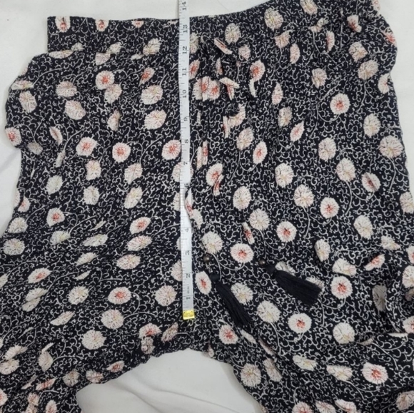 Angie Flare Ruffle BOHO Pants Size Large - Picture 7 of 9